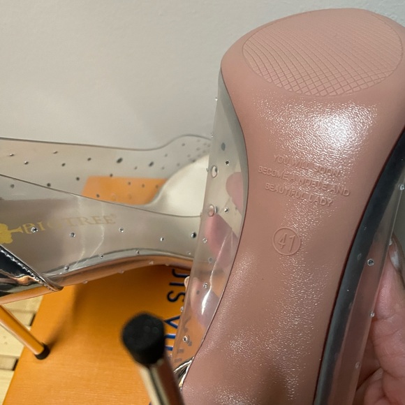 Cinderella clear heels - Picture 6 of 11